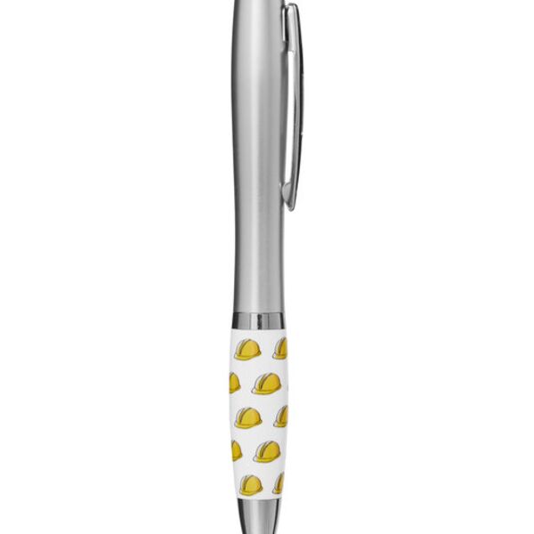 Safety Awareness Construction Hard Hat Ballpoint Pen Thumbnail