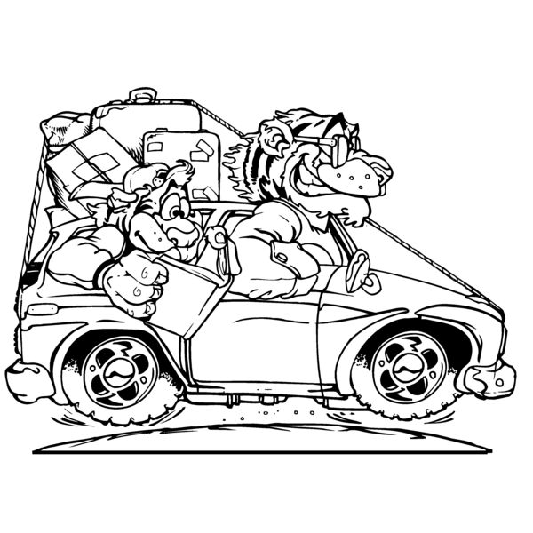 tiger car Thumbnail