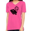 Missy's Relaxed Jersey Short-Sleeve V-Neck T-Shirt Thumbnail