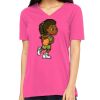 Missy's Relaxed Jersey Short-Sleeve V-Neck T-Shirt Thumbnail