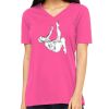 Missy's Relaxed Jersey Short-Sleeve V-Neck T-Shirt Thumbnail