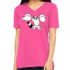 Missy's Relaxed Jersey Short-Sleeve V-Neck T-Shirt Thumbnail