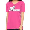 Missy's Relaxed Jersey Short-Sleeve V-Neck T-Shirt Thumbnail