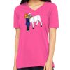 Missy's Relaxed Jersey Short-Sleeve V-Neck T-Shirt Thumbnail