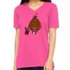 Missy's Relaxed Jersey Short-Sleeve V-Neck T-Shirt Thumbnail