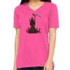 Missy's Relaxed Jersey Short-Sleeve V-Neck T-Shirt Thumbnail