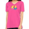Missy's Relaxed Jersey Short-Sleeve V-Neck T-Shirt Thumbnail