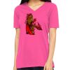 Missy's Relaxed Jersey Short-Sleeve V-Neck T-Shirt Thumbnail