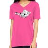 Missy's Relaxed Jersey Short-Sleeve V-Neck T-Shirt Thumbnail