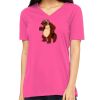 Missy's Relaxed Jersey Short-Sleeve V-Neck T-Shirt Thumbnail