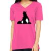 Missy's Relaxed Jersey Short-Sleeve V-Neck T-Shirt Thumbnail