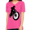 Missy's Relaxed Jersey Short-Sleeve V-Neck T-Shirt Thumbnail