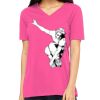 Missy's Relaxed Jersey Short-Sleeve V-Neck T-Shirt Thumbnail