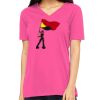 Missy's Relaxed Jersey Short-Sleeve V-Neck T-Shirt Thumbnail