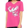 Missy's Relaxed Jersey Short-Sleeve V-Neck T-Shirt Thumbnail