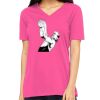 Missy's Relaxed Jersey Short-Sleeve V-Neck T-Shirt Thumbnail