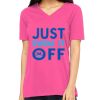 Missy's Relaxed Jersey Short-Sleeve V-Neck T-Shirt Thumbnail