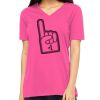 Missy's Relaxed Jersey Short-Sleeve V-Neck T-Shirt Thumbnail