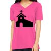 Missy's Relaxed Jersey Short-Sleeve V-Neck T-Shirt Thumbnail