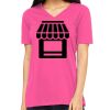 Missy's Relaxed Jersey Short-Sleeve V-Neck T-Shirt Thumbnail