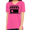 Missy's Relaxed Jersey Short-Sleeve V-Neck T-Shirt Thumbnail