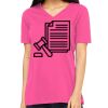 Missy's Relaxed Jersey Short-Sleeve V-Neck T-Shirt Thumbnail
