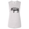 Ladies' Bella Flowy Scoop Muscle Tank Thumbnail