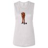 Ladies' Bella Flowy Scoop Muscle Tank Thumbnail