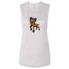Ladies' Bella Flowy Scoop Muscle Tank Thumbnail
