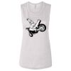 Ladies' Bella Flowy Scoop Muscle Tank Thumbnail