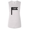 Ladies' Bella Flowy Scoop Muscle Tank Thumbnail