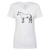 Next Level The Ideal V T-Shirt Thumbnail