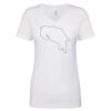 Next Level The Ideal V T-Shirt Thumbnail