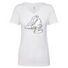 Next Level The Ideal V T-Shirt Thumbnail