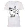 Next Level The Ideal V T-Shirt Thumbnail