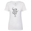 Next Level The Ideal V T-Shirt Thumbnail