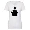 Next Level The Ideal V T-Shirt Thumbnail