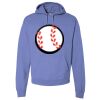 Unisex 7.2 oz., 80/20 Pullover Hood Sweatshirt Thumbnail