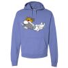 Unisex 7.2 oz., 80/20 Pullover Hood Sweatshirt Thumbnail