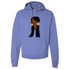 Unisex 7.2 oz., 80/20 Pullover Hood Sweatshirt Thumbnail
