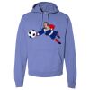 Unisex 7.2 oz., 80/20 Pullover Hood Sweatshirt Thumbnail